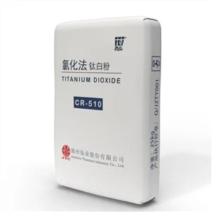 Rutilo Titânio Dioixde CITIC CR-510 Produzido pelo Processo de Cloreto